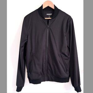 Betabrand Black Bomber Jacket